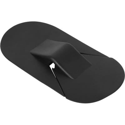 Accessoire Pompe à Semelle Légère en PVC pour Yacht Kayak Bateau Gonflable Dinghy Canot black