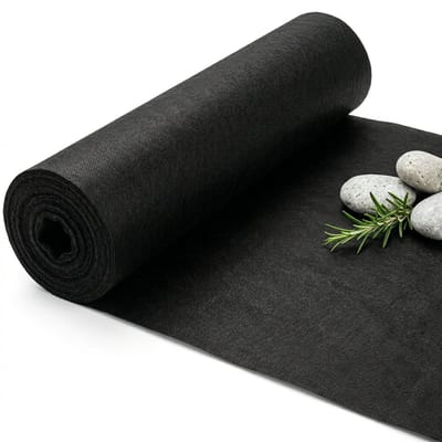 Cheqo® Worteldoek - Anti Worteldoek - Gronddoek - Onkruiddoek - Anti Onkruiddoek - Tegen Onkruid - Grondzeil - Bodembedekker - Waterdoorlatend - UV-bestendig - voor Tuin - Tuinfleece - Onkruidvrij - Zwart - Op Rol - Agrotextiel - Scheurvast