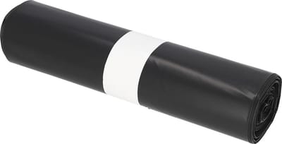 Zwarte vuilniszakken - extra sterk - 60 my - 120 liter