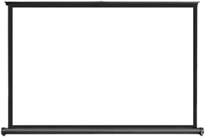 Projectiescherm Vloerstaand - Mobiel Scherm - Presentaties Films - Draagbaar Pull-down - 40 Inch - Zwart