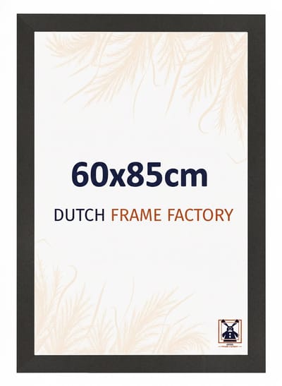 Fotolijst 60x85 cm - MDF - Zwart Mat - Benno
