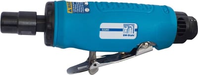 SW-Stahl S3260 perslucht rechte slijpmachine I 1/4 inch persluchtaansluiting incl. snelkoppeling I 22.000 tpm