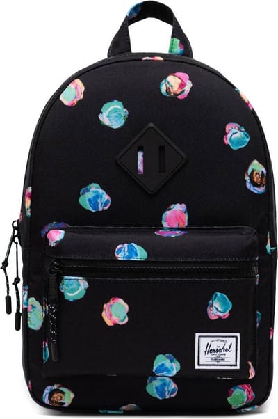 Herschel Vrije tijd rugzak Rugzak Heritage Kids Backpack 9L Paint Dot Zwart Veelkleurig