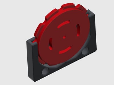 Ophangsysteem dartbord - Draaibaar - Dartbord - Bevestiging - 3D geprint