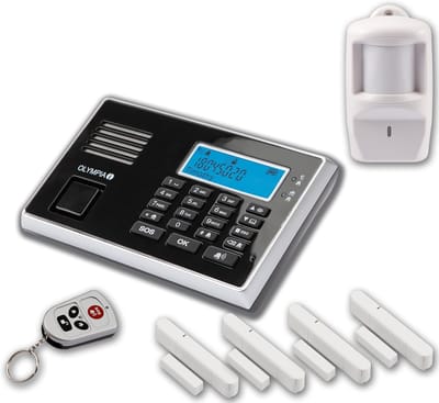 Draadloos GSM Alarm - Noodoproep Systeem - Huis Beveiligen - App Bediening - 10.5 x 17.2 cm - Zwart