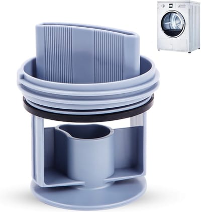 Felt filter voor wasmachine en droger, vervangingsfilter voor Bosch, Siemens en Neff, geschikt voor modellen 00647920, 00605010 en 00602008