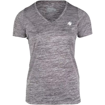 Dames-T-shirt met v-hals Gorilla Wear Elmira