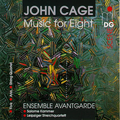 Ensemble Avantgarde, Salome Kammer, Leipziger Streichquartett - Cage: Music For Eight (Chamber Music) (CD)