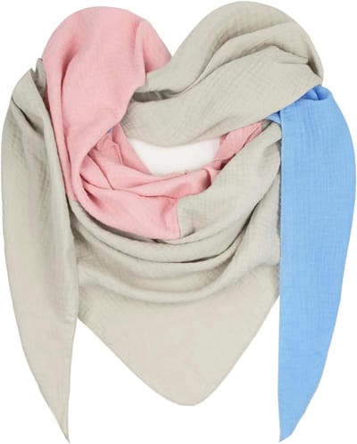 Dames Sjaal XXL - Driehoek Sjaal - Warmte en Stijl - Zonder Kriebelen - 210 cm - Multicolor