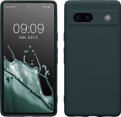 kwmobile telefoonhoesje geschikt voor Google Pixel 7a - Hoesje voor smartphone - Precisie camera uitsnede - In leisteen