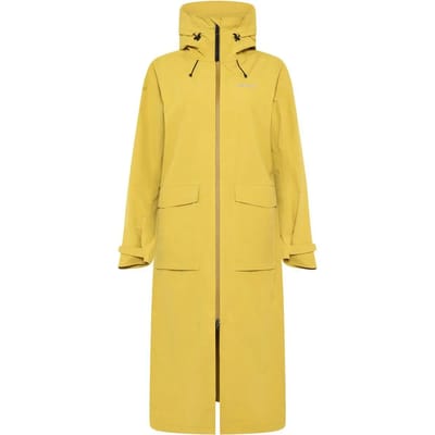 Didriksons NADJA WNS PARKA L 4 Dames Outdoorjas - Yellow Pollen