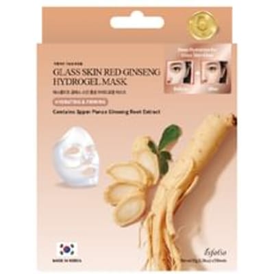 esfolio - Glass Skin Red Ginseng Hydrogel Mask Set 2026 Version - 30g x 5 Sheets