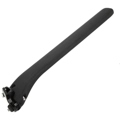 Tige de selle en fibre de carbone pour vélo Poteau de selle Tube de tige de selle Support de selle de vélo 25 degrés gray