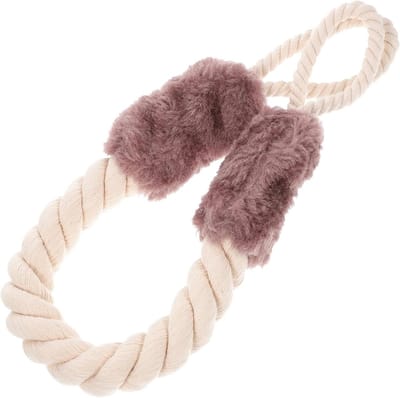 Deurstopper Touw - Veiligheidsknijpbeugel - Kinderdeur Bescherming - Bijtbestendig Materiaal - 60 cm Lengte - Beige