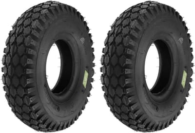 Vervangende Banden - Reservewielen - Transport Karren - Versterkte Constructie - 4 Inch Velg - Zwart