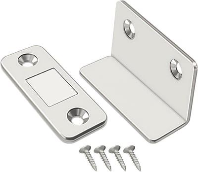 Deurmagneetsluiting Set - Magnetische Sluiting Kast - Kasten Dicht Houden - Ultradun Onzichtbaar - 2 stuks - Enkel