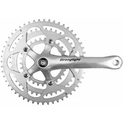 Road crankstel Stronglight Impact 172,5 mm 52-42-30 8V. 9-10V.