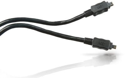 Conceptronic FireWire Cable 4-p 1.8m Zwart 1,8 m