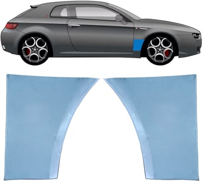 Reparatiepaneel voorspatbord voor Alfa Romeo Brera 2005-2010 / Links + Rechts