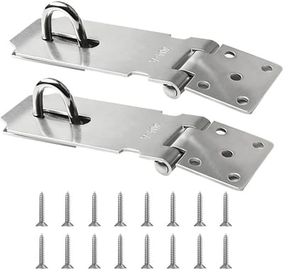 Dailygoods - Set van 2 Roestvrij Stalen Deursloten voor Veiligheid