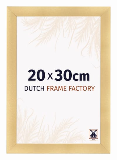 Fotolijst 20x30 cm - MDF - Goud Mat - Praag