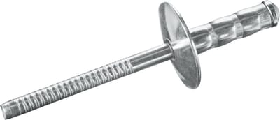 GOEBEL® - 250 x Multi-Grip blindklinknagels (Ø x L) 4,8 x 17,5 mm - Staal verzinkt / Staal verzinkt - Grote kop - MULTI - 7782148175 - Popnagel