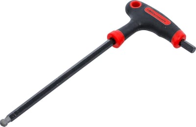 Schroevendraaier T-greep - Inbus Sleutel - Vastdraaien Bouten - Kogelkop Ontwerp - 4 mm - Zwart