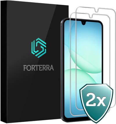 Screenprotector 2 Stuks - Geschikt voor Samsung Galaxy A17 - Extra Sterk - Beschermglas - Gehard Glas - Tempered Glass - Screen Protector