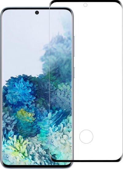 Screenprotector - Geschikt voor Samsung Galaxy S20 Plus - Full Cover - Beschermglas - Gehard Glas - Tempered Glass - Screen Protector