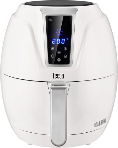 Teesa TSA8046W - Digitale airfryer, 3,2 liter, wit