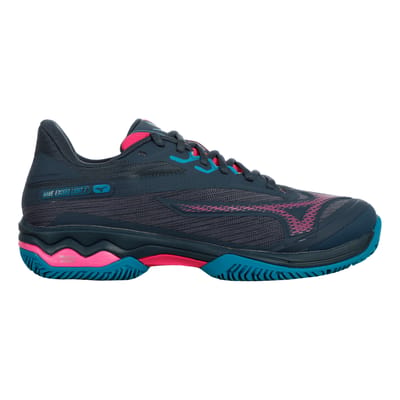 Wave Exceed Light 2 Padel Tennisschoen Dames Midnight Navy/Fuchsia Purple/Enamel Blue 5,5