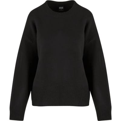 Urban Classics - Soft Oversized Sweater/trui - S - Zwart