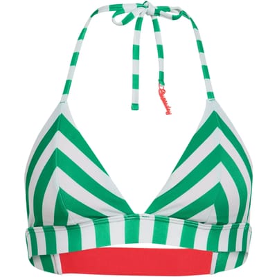 Superdry - Gestreepte triangelbikinitop - Dames - Badpakken