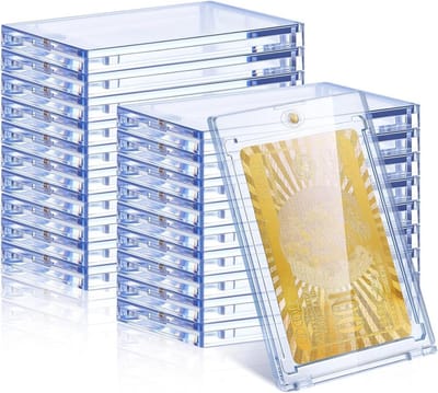 25x Magnetische Toploader Kaarthoezen voor Ruilkaarten - 35pt Dikte - UV-Bescherming
