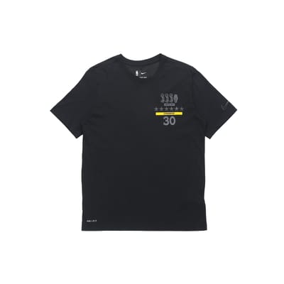 Nike Dri-Fit Mvp Stephen Curry NBA Korte Mouw T-shirt Heren Tops Zwart BV1543-010 M black