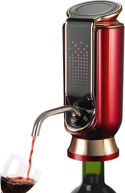 Automatische Wijnbeluchter met Instant Schenkfunctie - Gemakkelijk Wijn Oxidatie Accessoire