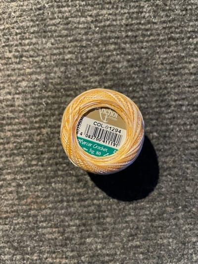 Haakgaren extra fijn Anchor special dentelles no.80   Kleur  01294