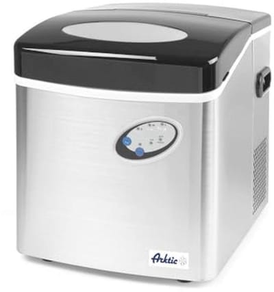 IJsblokjesmachine Tafelmodel - Capaciteit 15 kg/24u - 3 Instellingen voor IJsblokjesgrootte