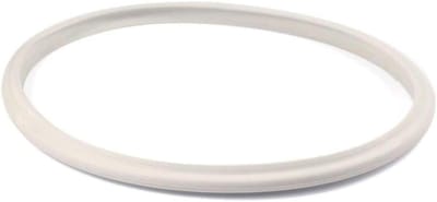 Snelkookpan Afdichting - Reserve Rubber Ring - Veilig Koken - Handgemaakt Natuurlijk Rubber - 22 cm Binnendiameter - Zwart