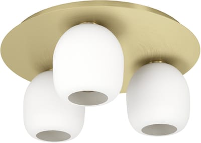 EGLO Manzanares Plafondlamp - E27 - Ø 45 cm - Wit|Goud