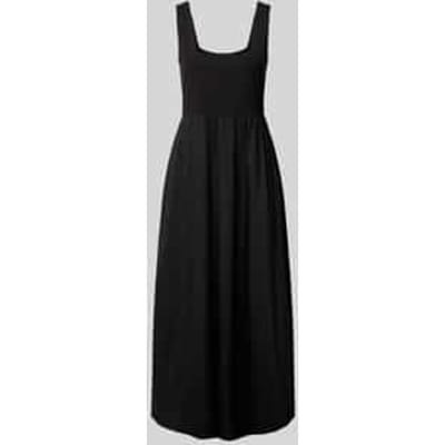 V-halsstoffenmix jurk voor dames COMMA