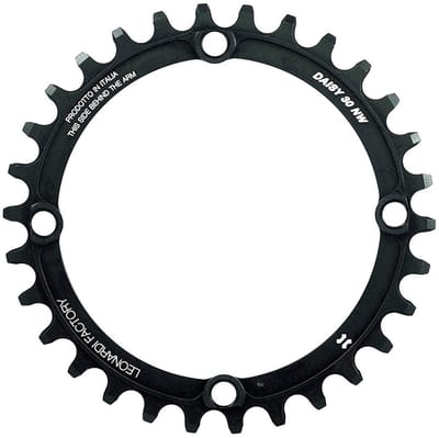 Leonardi Racing Daisy 104 Bcd Kettingblad Zwart 38t