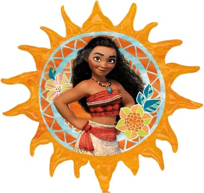 AMSCAN - Enorme Vaiana ballon - Decoratie > Decoratie beeldjes