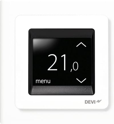 Thermostaat voor kamer- en vloerverwarming met temperatuurregeling