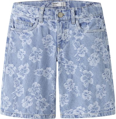 NAME IT - NKFROSE DNM JACQ LONG SHORTS 2440-JA H - Meisjes - Bermuda shorts