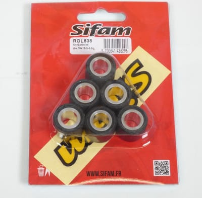 Variateurrol Sifam voor Scooter Aprilia 50 SR R FACTORY INJECTION 2010 tot 2016 19x15.5 5.5Grs Nieuw