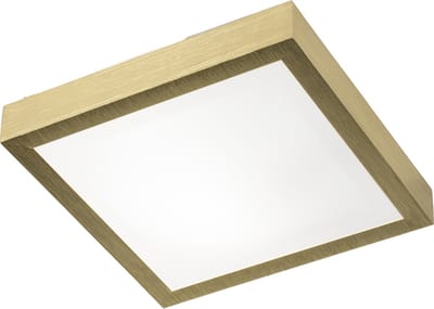 Lumidora Plafondlamp 74762 - Plafonniere - HELENA - E27 - Wit - Goud - Messing (kleur) - Kunststof - Badkamerlamp - IP44 - ⌀ 27 cm