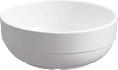 Seco kom - 14 cm - melamine wit - doos a 6 stuks
