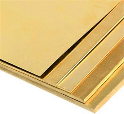 Koperen Plaat - Messing Strip - Hobby Projecten - Hoge Zuiverheid - 200x300x1 mm - Koperkleurig