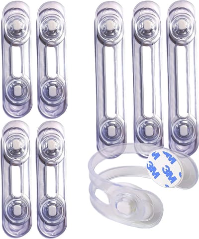 Babybeveiliging sloten - Kinderbeveiliging kast - Veiligheid thuis - 3M plakband - 8 stuks - Transparant